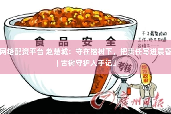 网络配资平台 赵楚城：守在榕树下，把责任写进晨昏 | 古树守护人手记⑫
