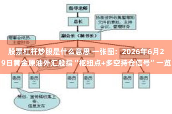 股票杠杆炒股是什么意思 一张图：2026年6月29日黄金原油外汇股指“枢纽点+多空持仓信号”一览