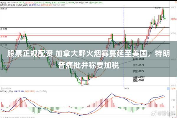 股票正规配资 加拿大野火烟雾蔓延至美国，特朗普痛批并称要加税