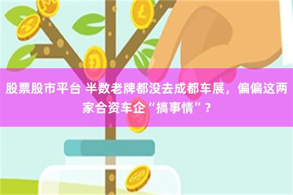 股票股市平台 半数老牌都没去成都车展，偏偏这两家合资车企“搞事情”？