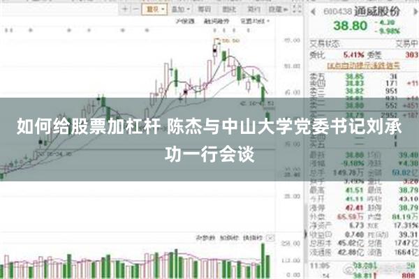 如何给股票加杠杆 陈杰与中山大学党委书记刘承功一行会谈