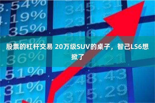 股票的杠杆交易 20万级SUV的桌子，智己LS6想掀了